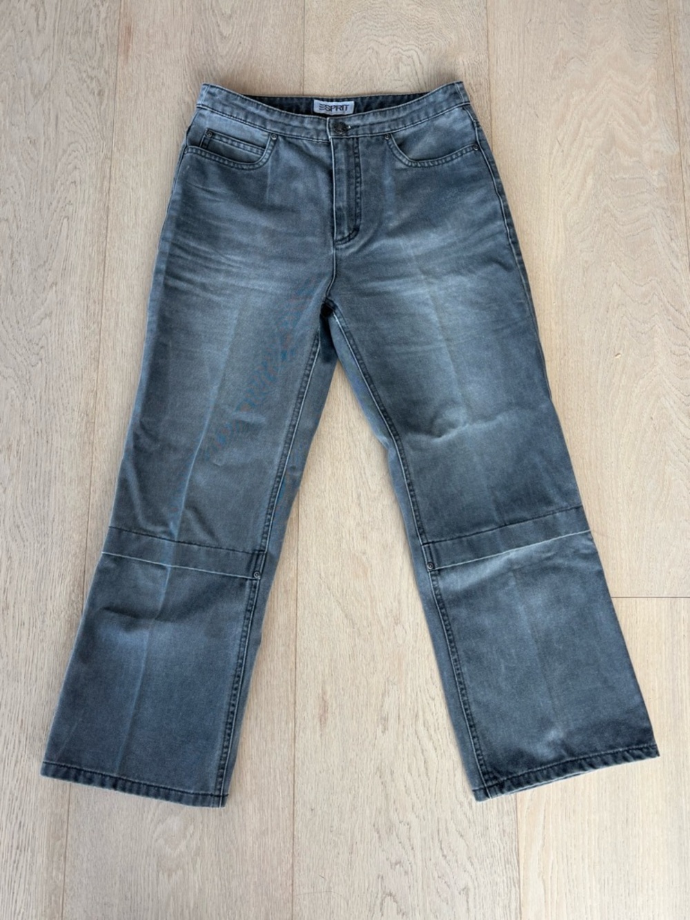 2000s Grey Espirit Crop Jeans